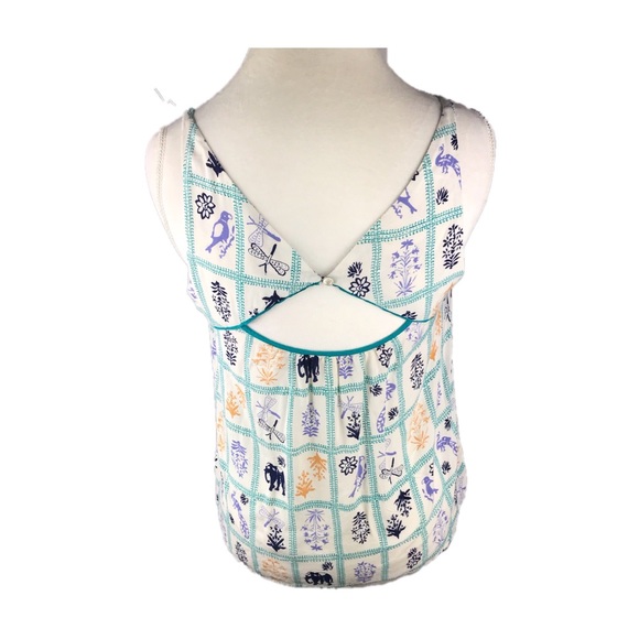 Anthropologie Maeve Mazie Tank Top W/ Cutout Back - Picture 5 of 8